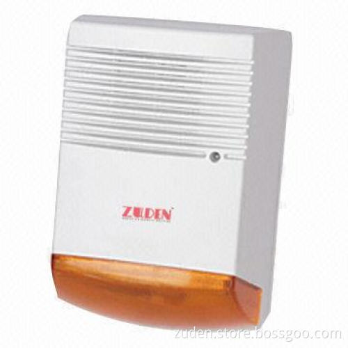 Outdoor Flash Siren with High-resistant ABS Housing, UV Prevention and 2-way Tamper Switch